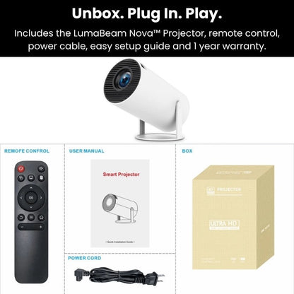LumaBeam Nova™ - Portable Projector - LumaBeam