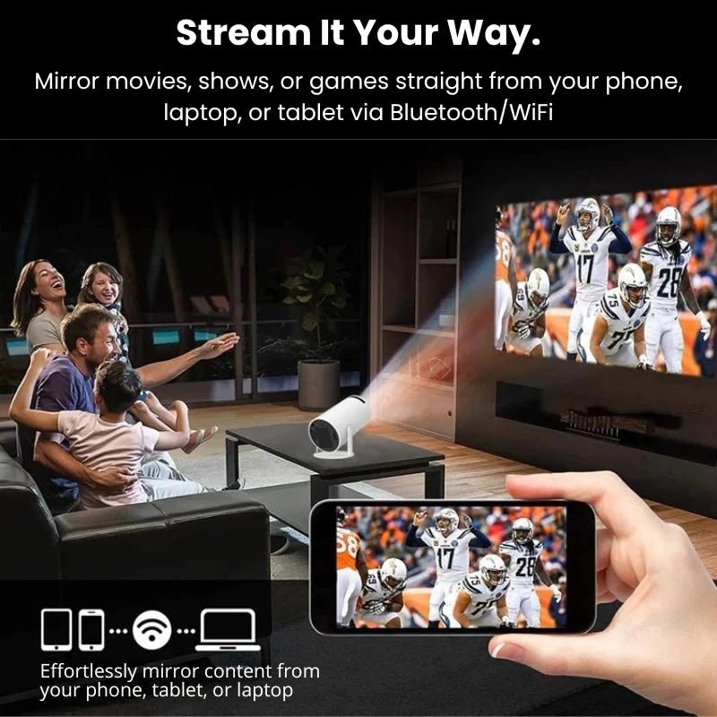 LumaBeam Nova™ - Portable Projector - LumaBeam