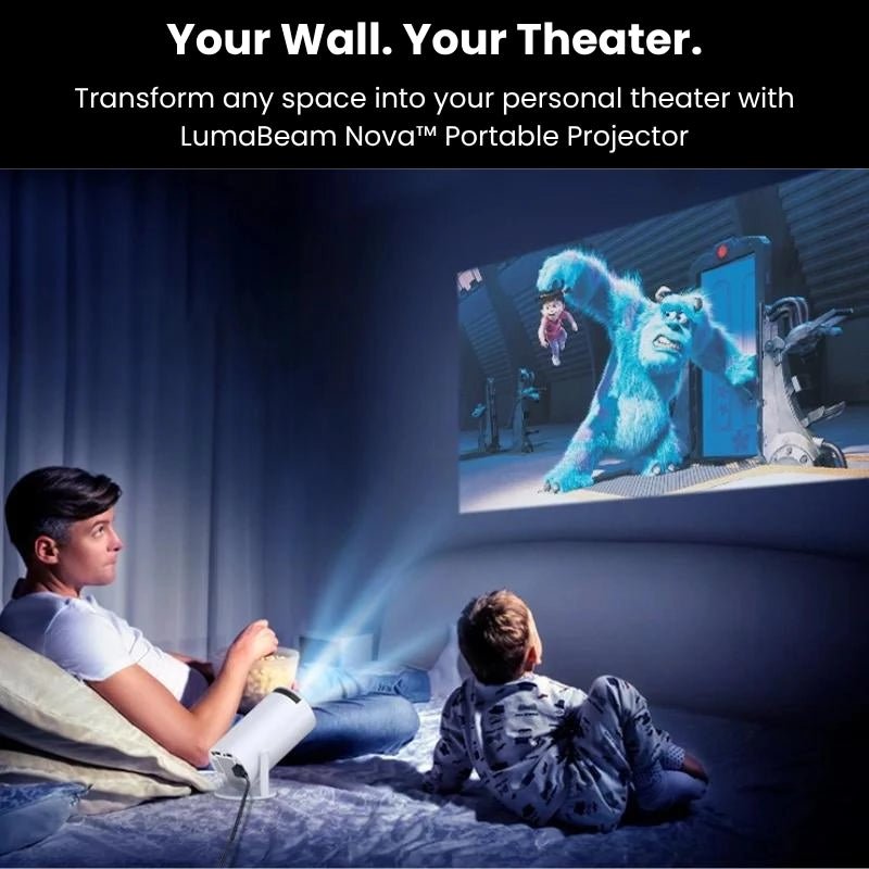 LumaBeam Nova™ - Portable Projector - LumaBeam